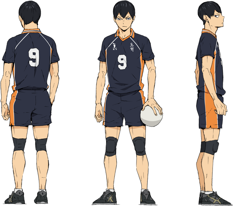 Haikyuu Character Number9 Volleyball Uniform PNG