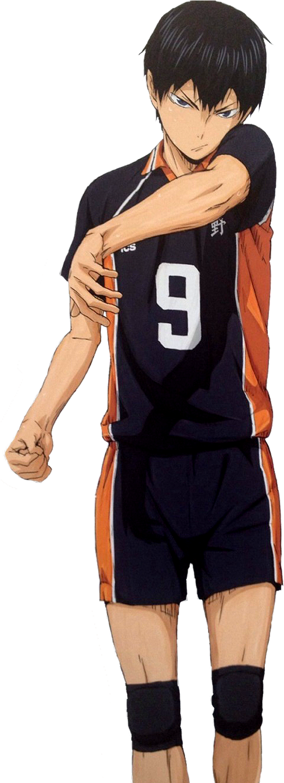 Haikyuu Characterin Number9 Jersey PNG