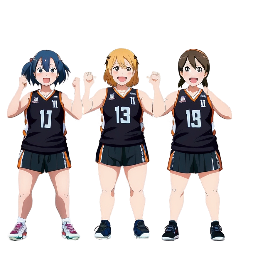 Download Haikyuu Fans Cheering Png Pff51 | Wallpapers.com