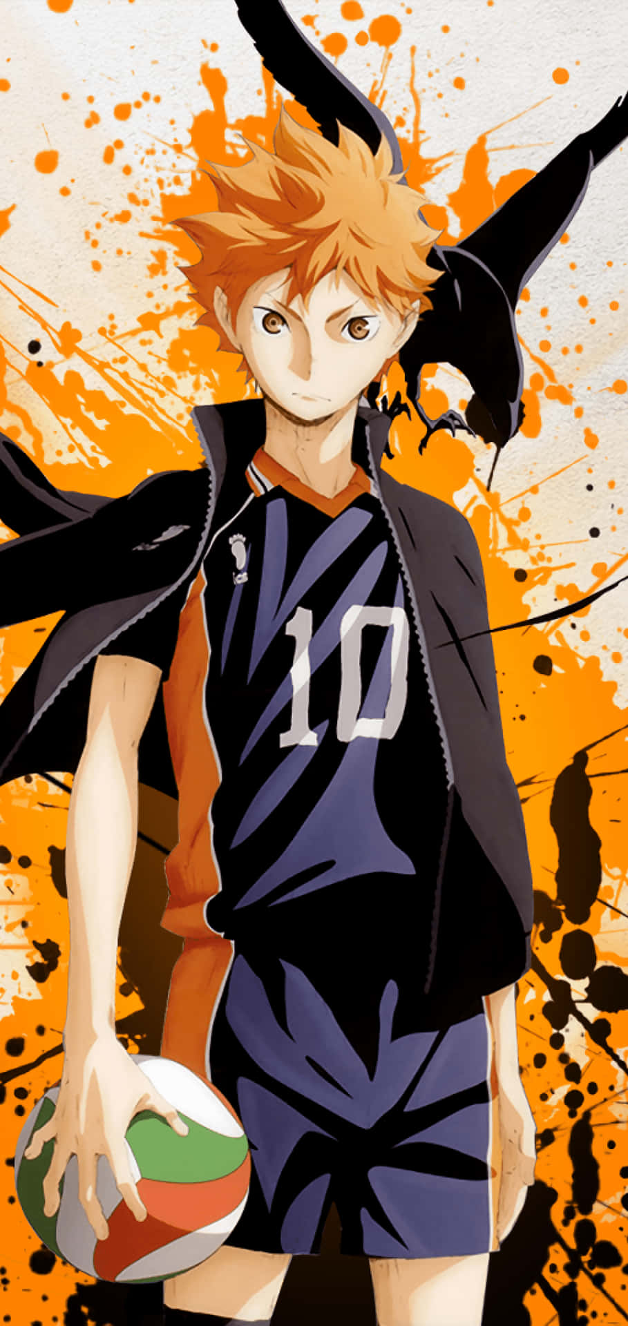 Enjoy your favorite Japanese Anime, Haikyuu, with a cool iPhone Wallpaper Wallpaper