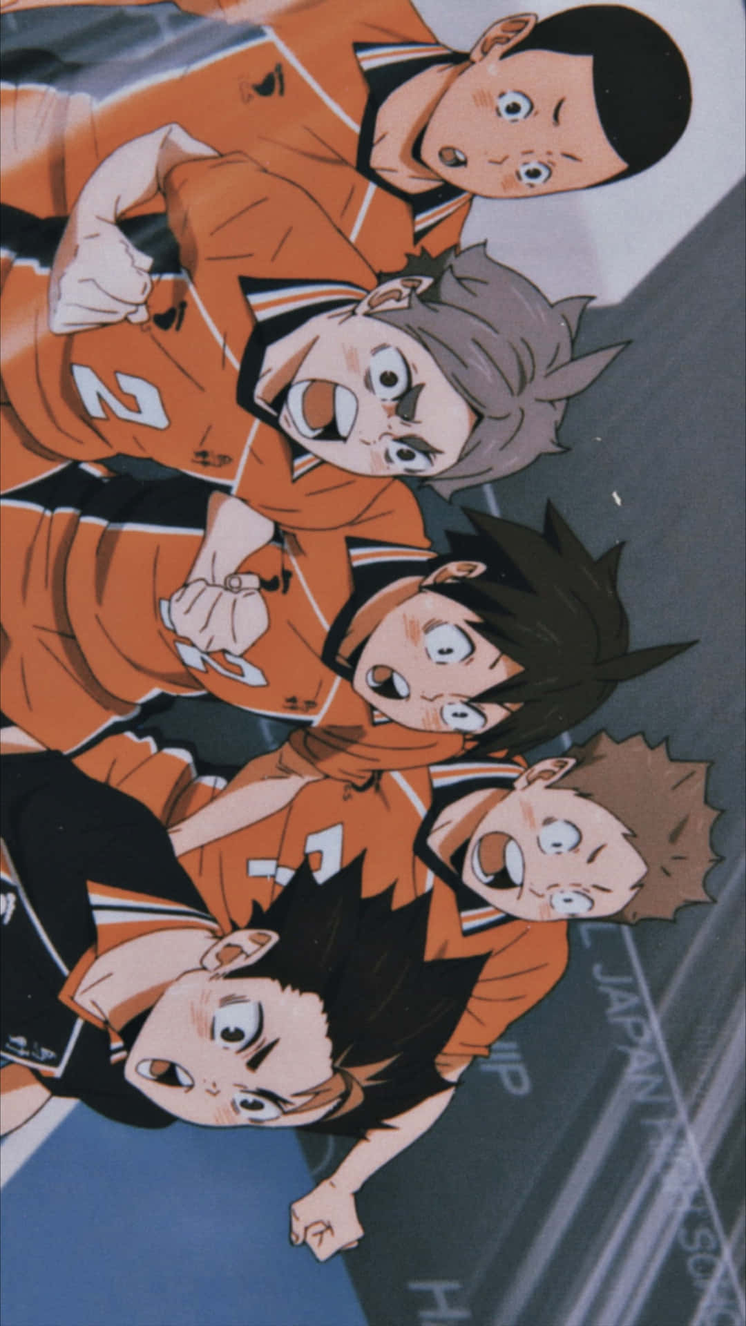Haikyuu Team In Action Anime Wallpaper