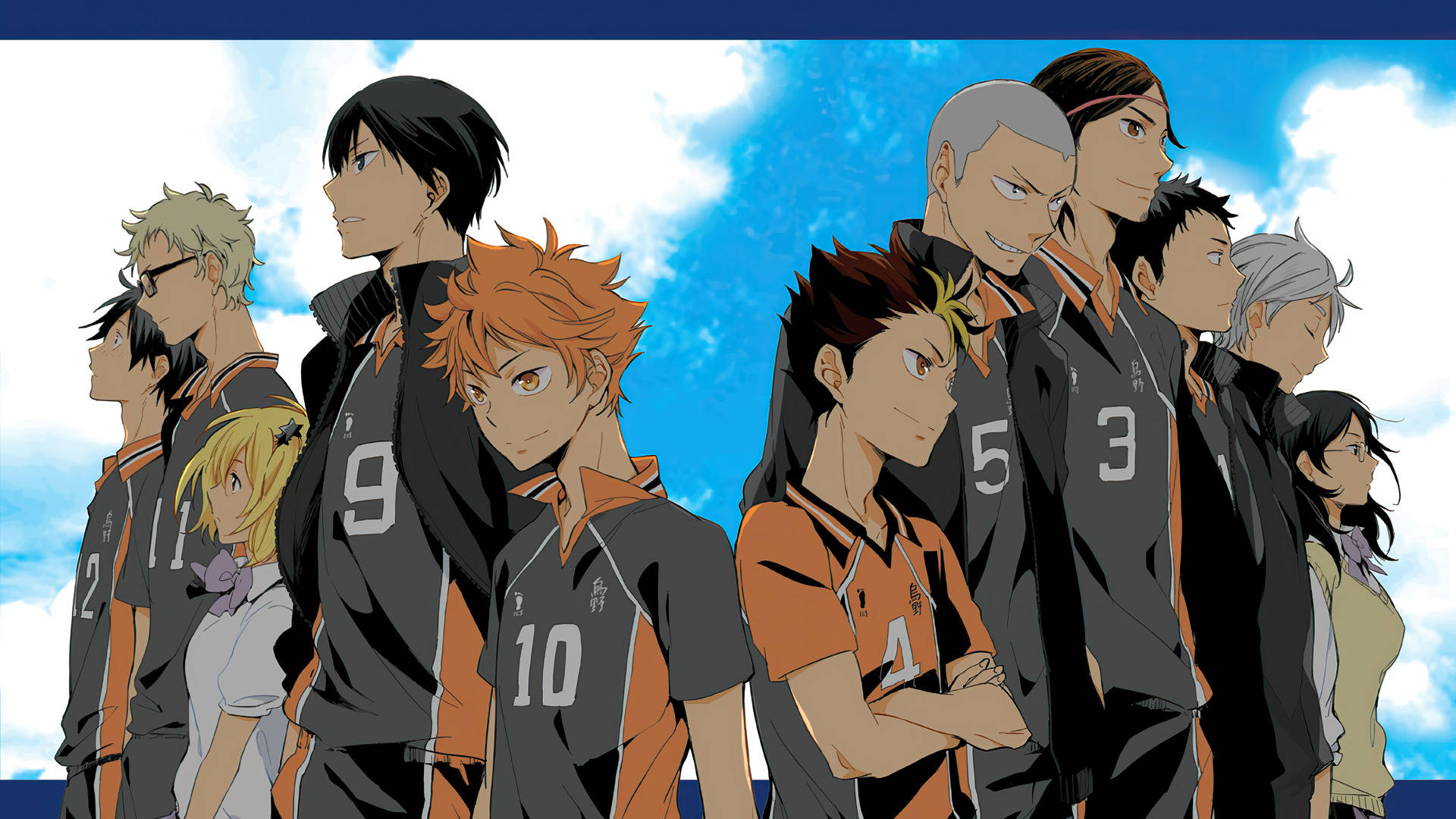 Haikyuu Teams Karasuno High Poster