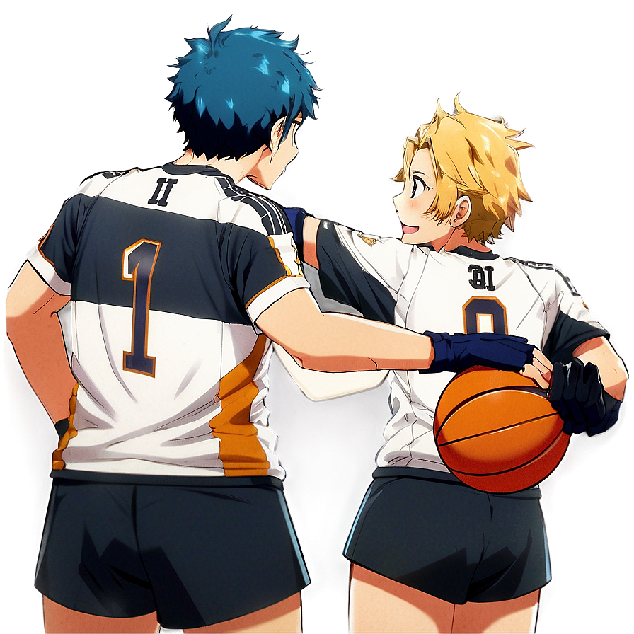 Download Haikyuu Teamwork Moments Png 06232024 | Wallpapers.com