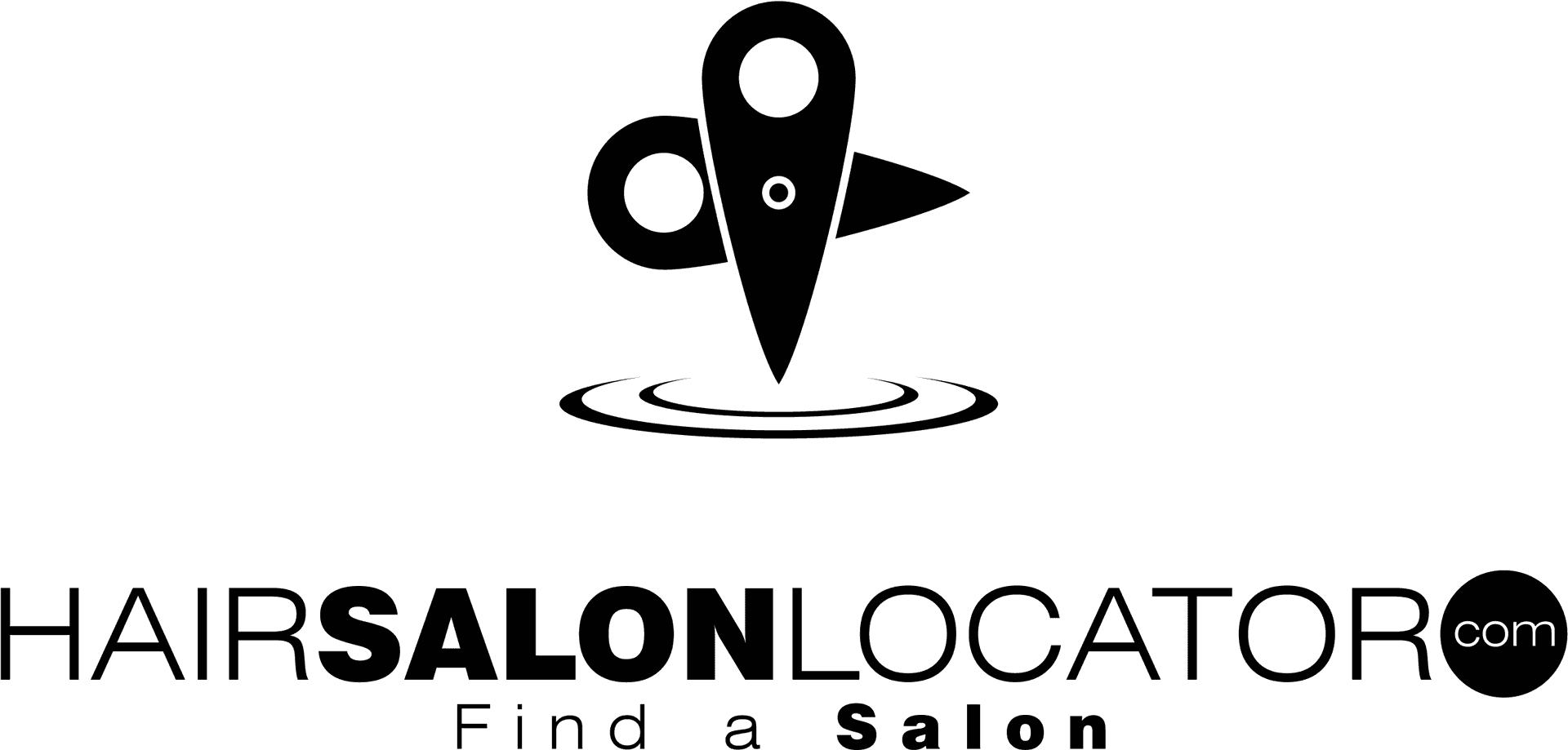 Hair Salon Locator Logo PNG