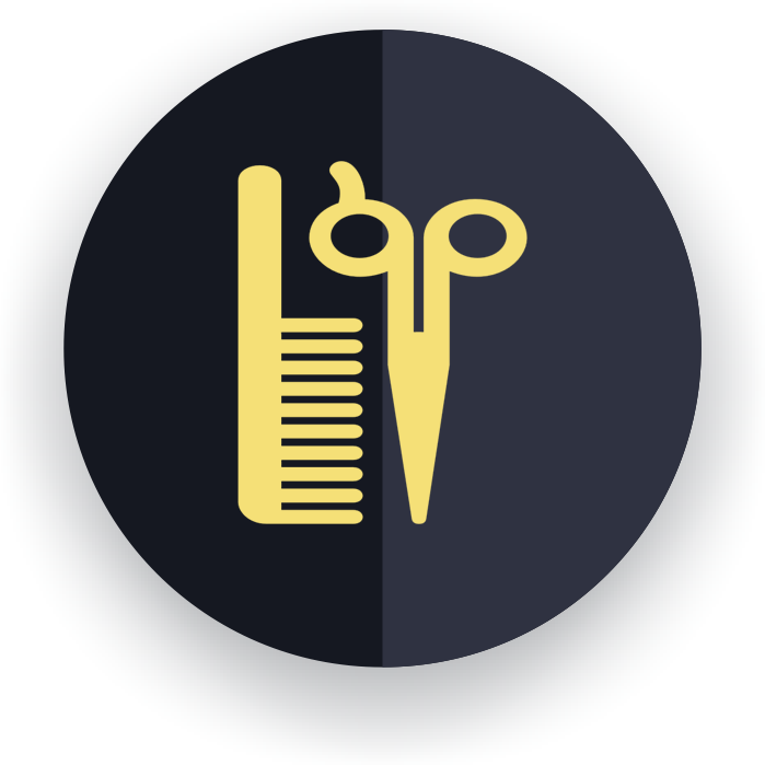 Hair Styling Tools Icon PNG