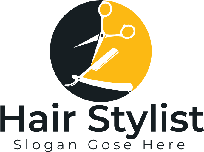 Hair_ Stylist_ Logo_ Design PNG