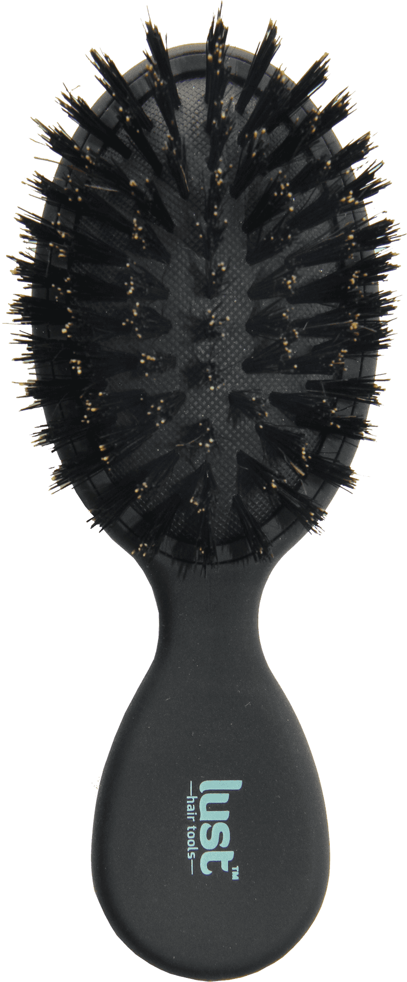 Download Hairbrushwith Black Bristlesand Handle | Wallpapers.com