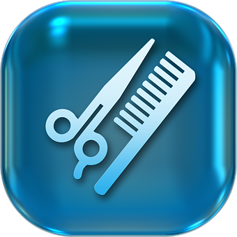 Hairdressing App Icon PNG