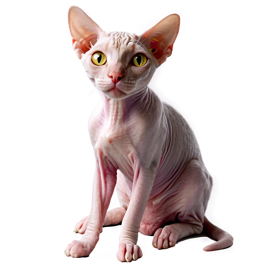 Hairless Cat B PNG