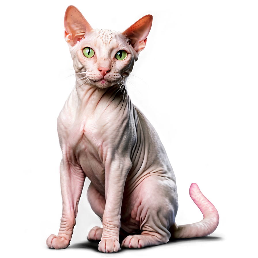 Hairless Cat Breed Png Ahm59 PNG