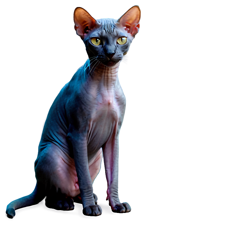 Hairless Cat Family Png Lrd PNG