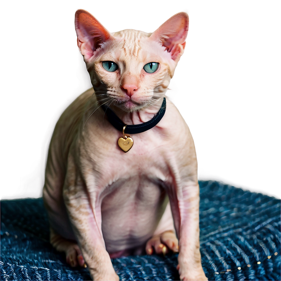 Hairless Cat On Lap Png 64 PNG