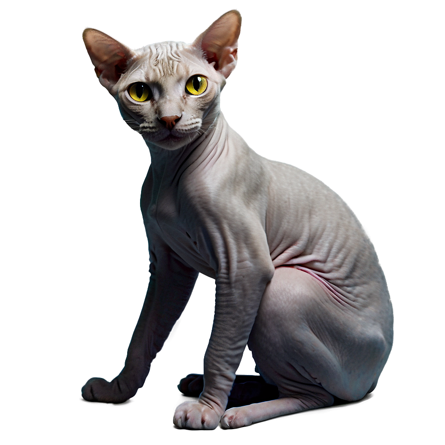 Hairless Cat Png Vnm83 PNG