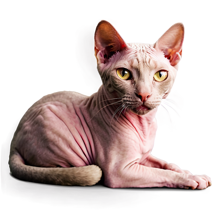 Hairless Cat Portrait Png 64 PNG