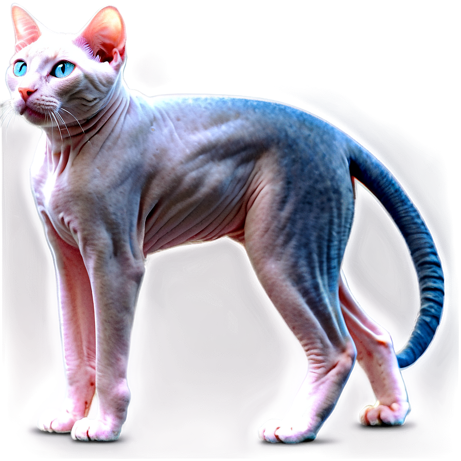 Hairless Cat Profile Png 06252024 PNG