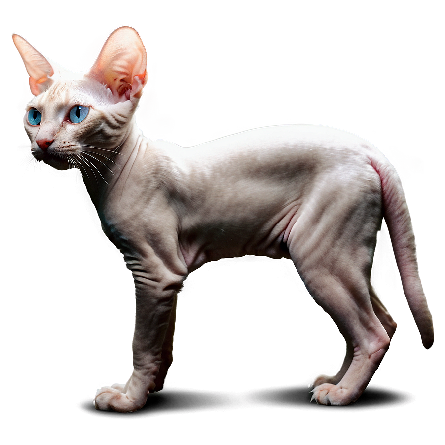 Hairless Cat Profile Side Png Lgj56 PNG