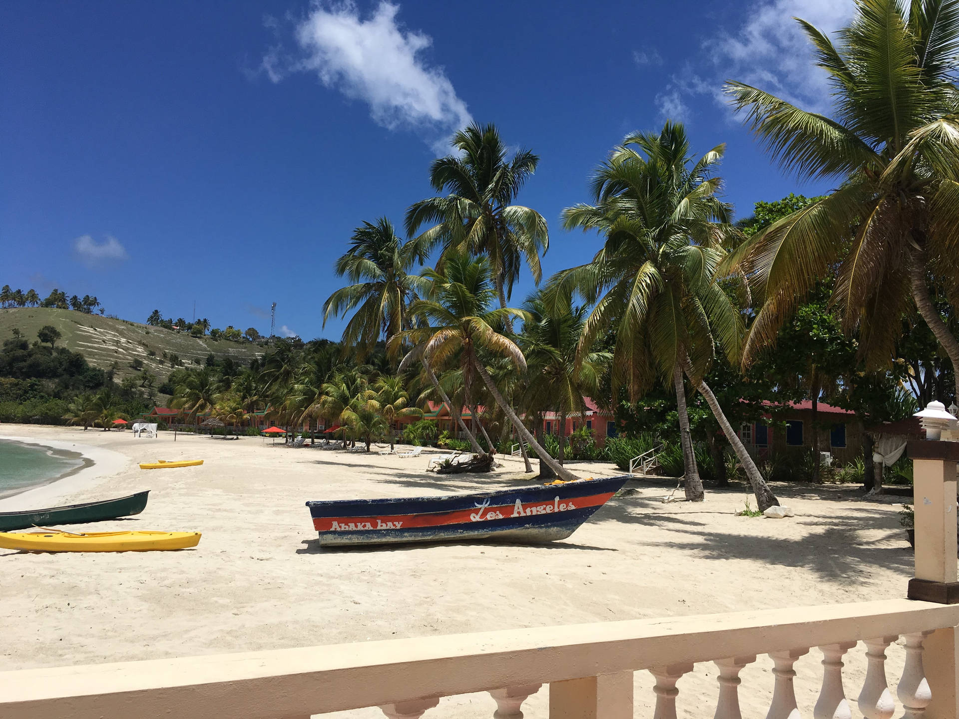 Haiti Boat On Beach