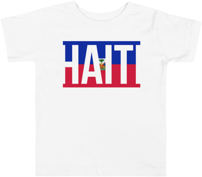 Haiti Flag Colors T Shirt Design PNG