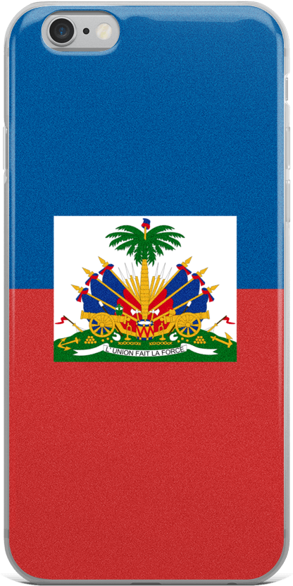 Haiti Flag Phone Case Design PNG
