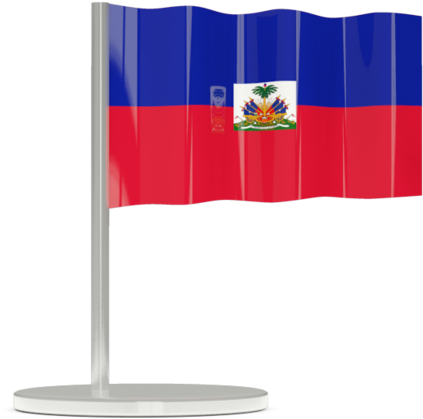 Haiti Flagon Stand PNG