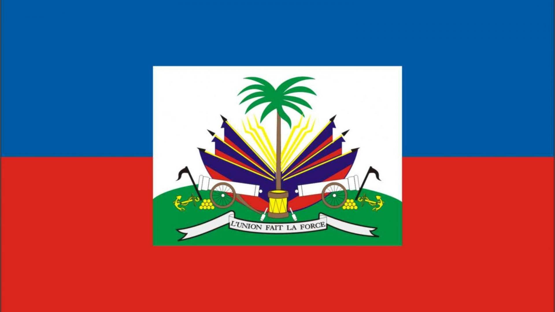 Haiti Nationalflag Wallpaper