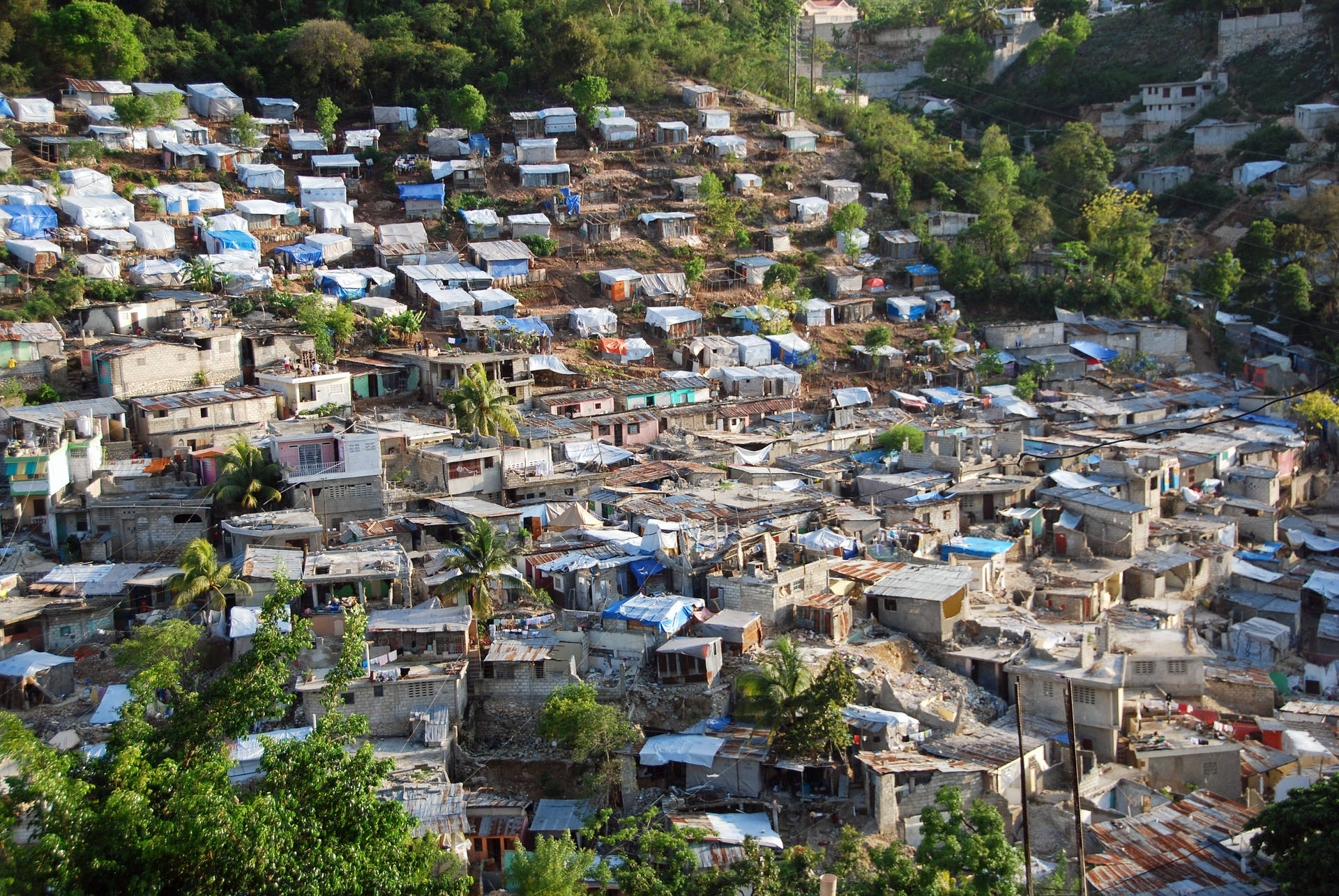 Haiti Pakket Fællesskab Wallpaper