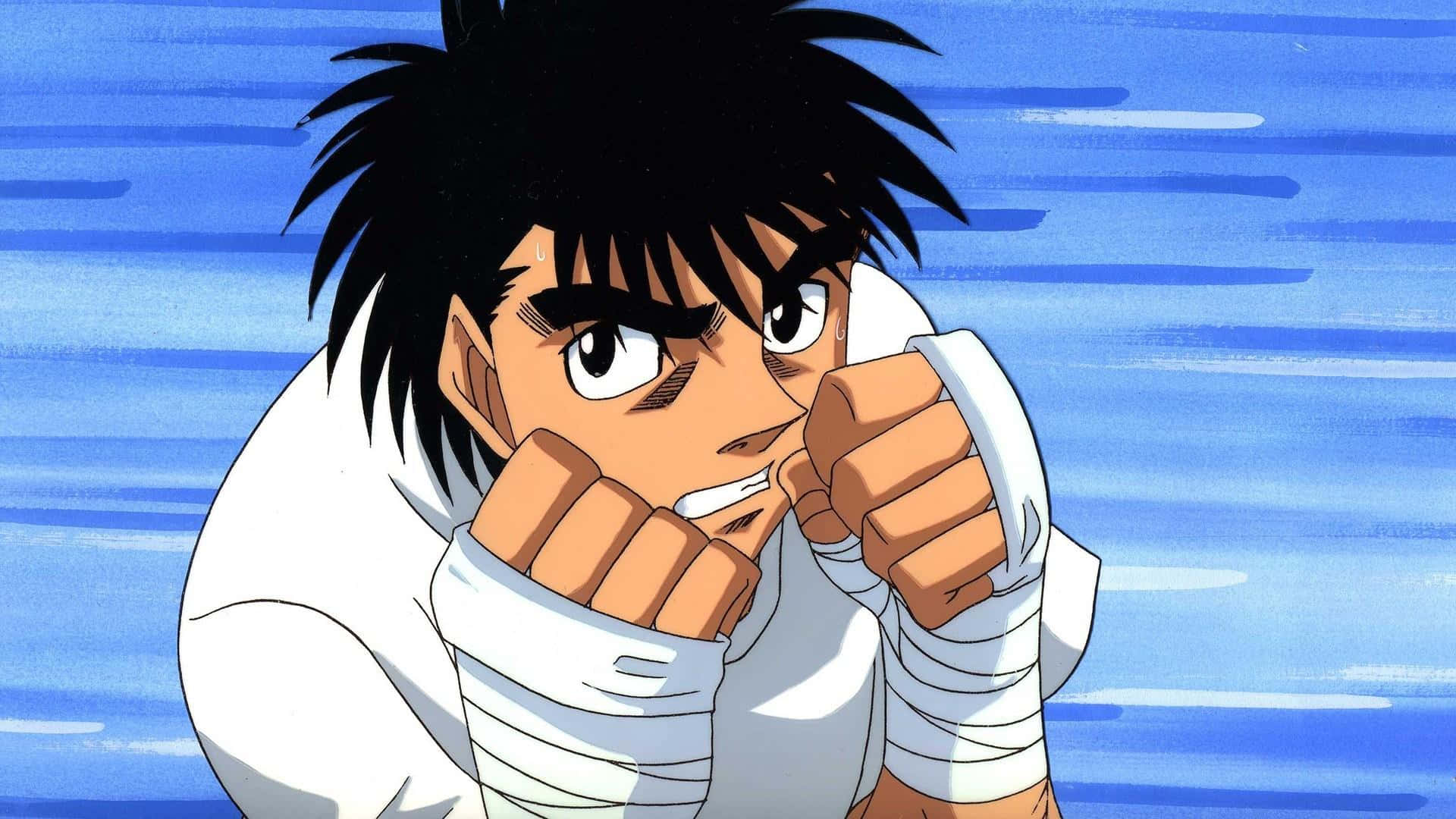 Download Hajime_no_ Ippo_ Anime_ Boxing_ Stance Wallpaper | Wallpapers.com