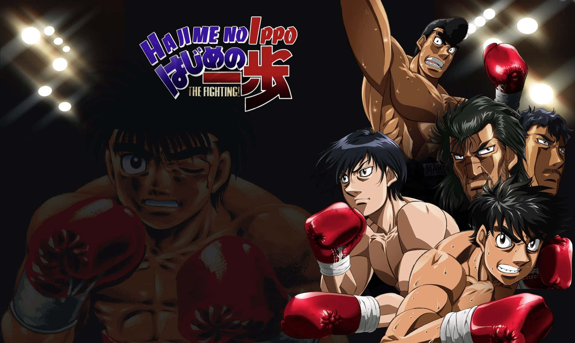 Hajime_no_ Ippo_ Anime_ Hahmot Taustakuva