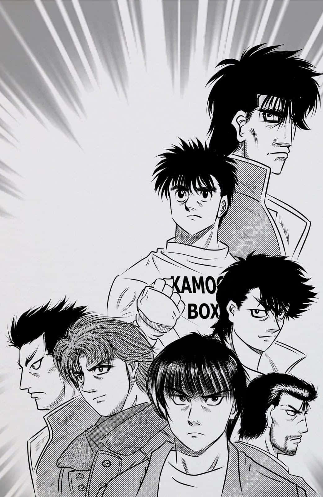 Hajime_no_ Ippo_ Characters_ Portrait Wallpaper