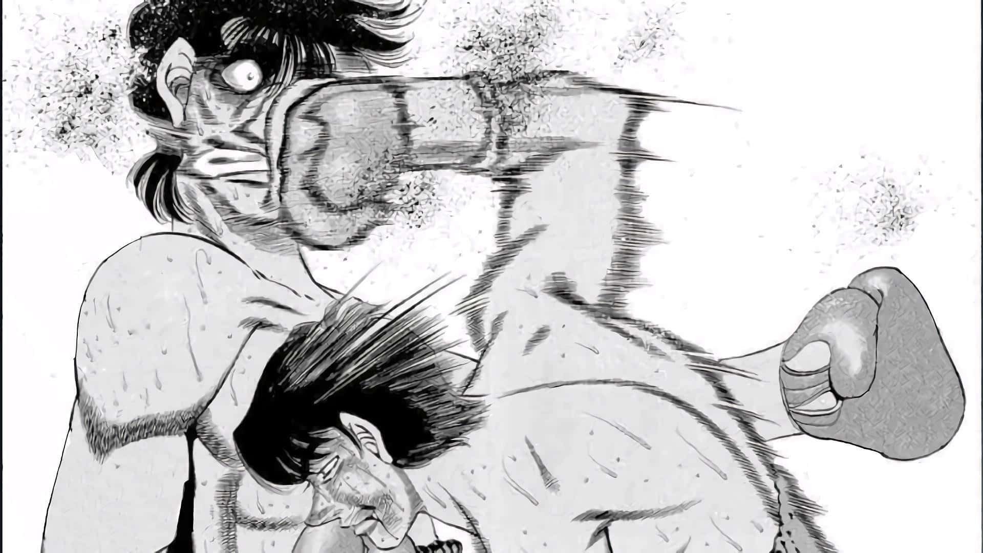 Hajime_ No_ Ippo_ Powerful_ Punch Wallpaper