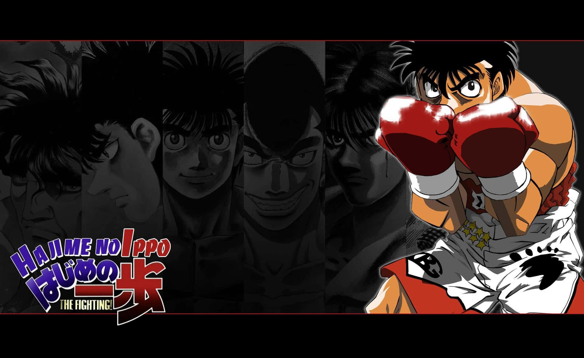 Hajimeno Ippo Anime Collage Wallpaper