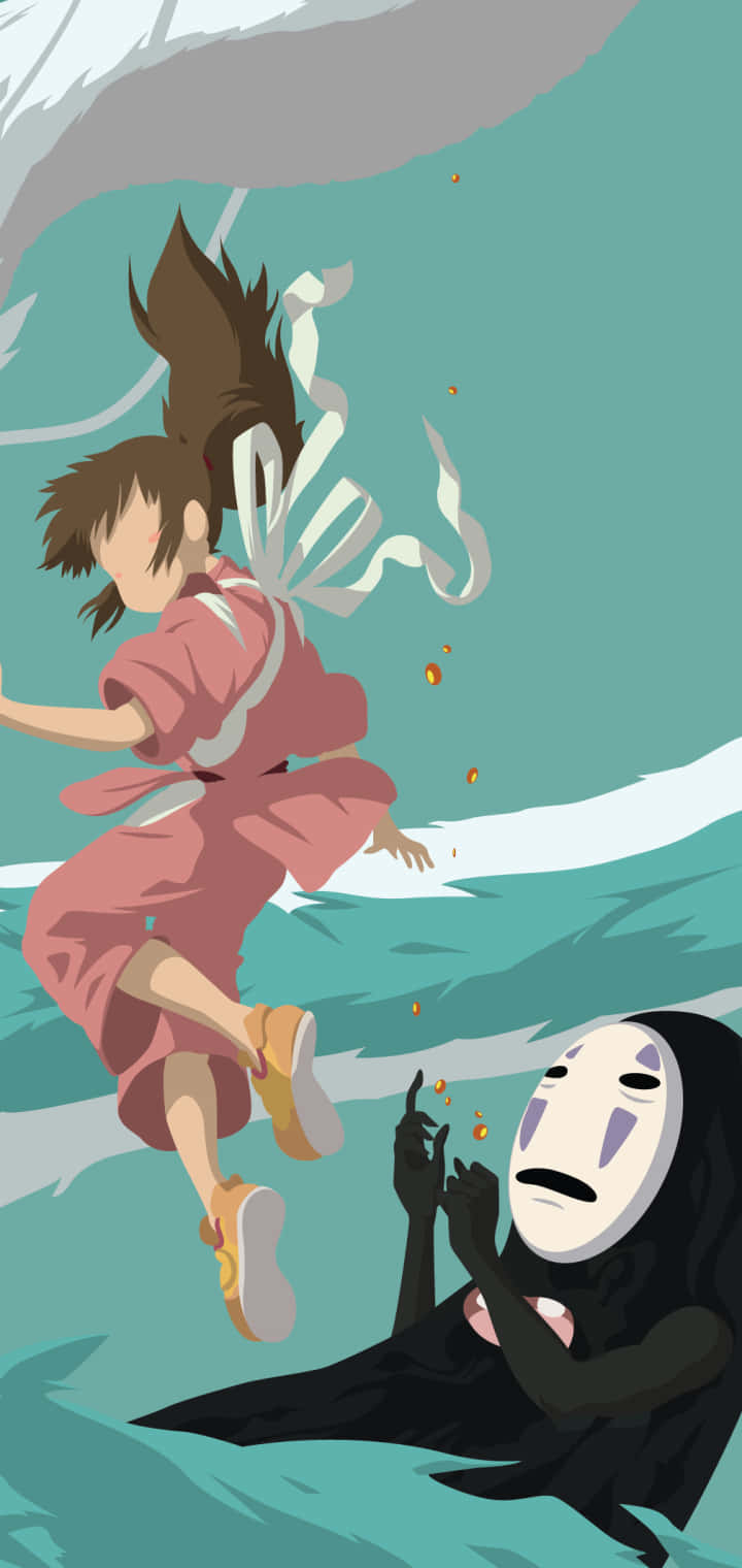 Find out secrets of the spirit world with Haku's help! Wallpaper