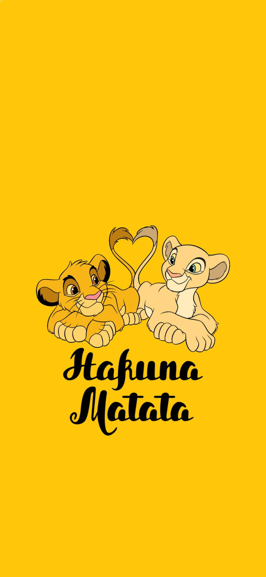 Download Hakuna Matata Lion Phone Wallpaper 