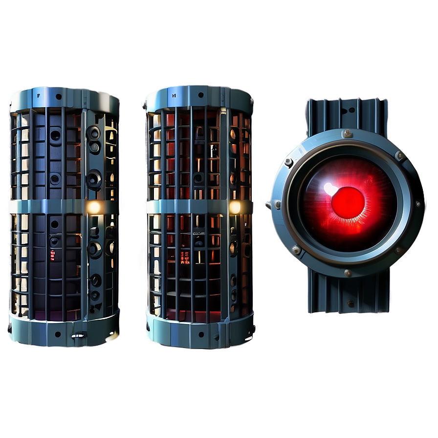 Hal 9000 3d Model Png Okw40 PNG