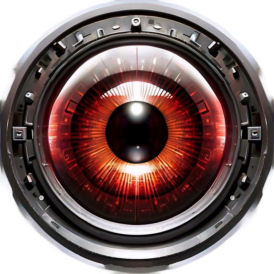 Hal 9000 Close-up Eye Png 36 PNG
