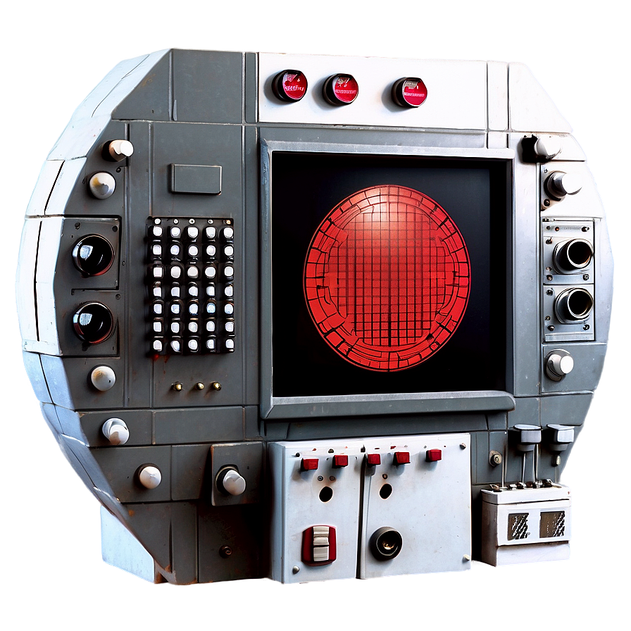 Hal 9000 Console Screen Png 06252024 PNG