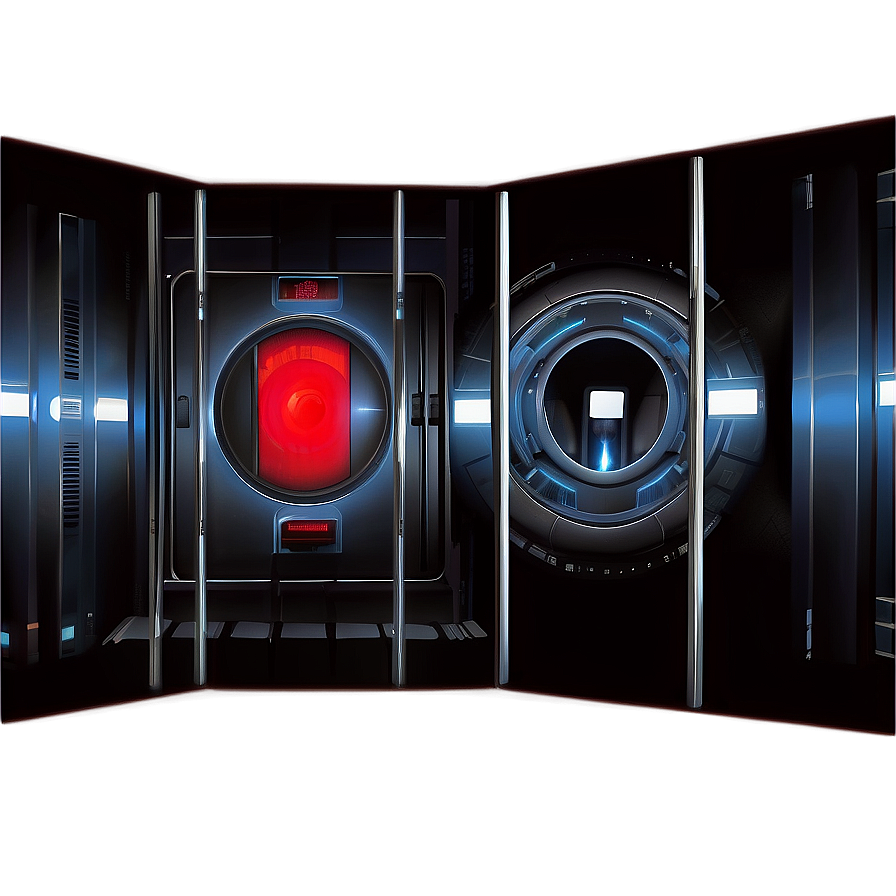 Hal 9000 Digital Art Png 06252024 PNG