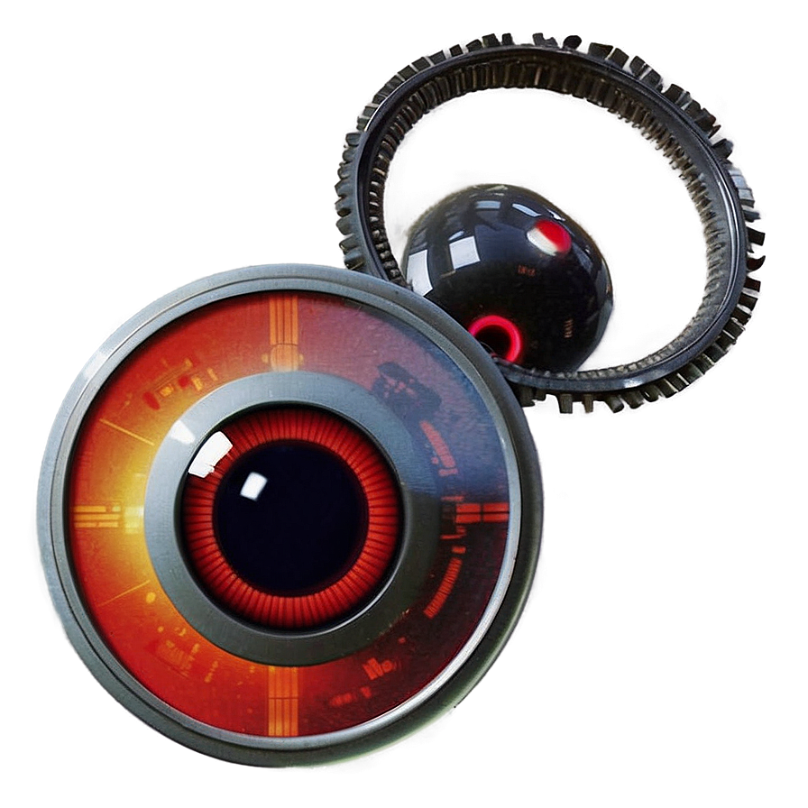 Hal 9000 Glowing Eye Png 06252024 PNG