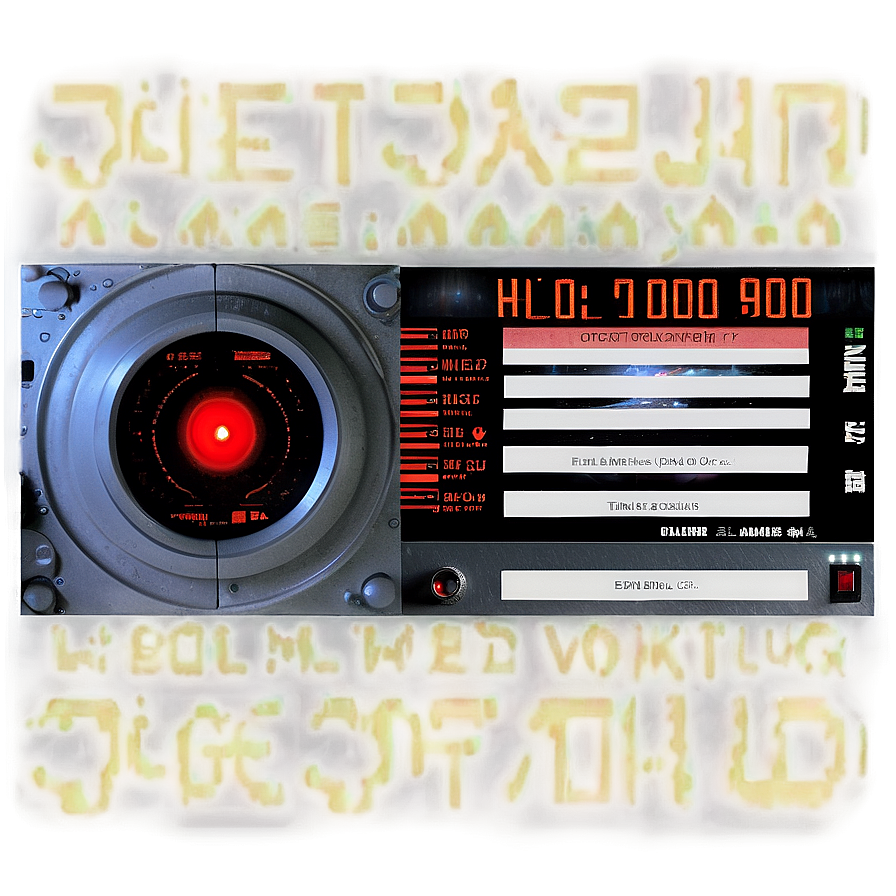 Hal 9000 Information Display Png Ybd52 PNG