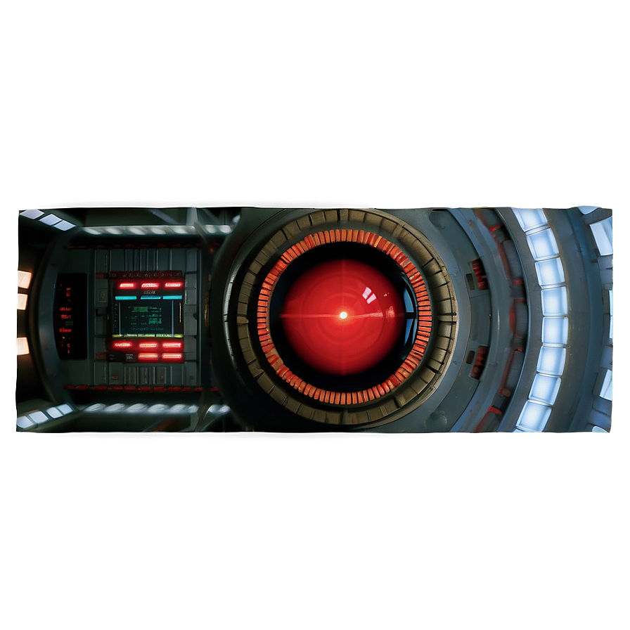 Hal 9000 Movie Poster Png 06252024 PNG