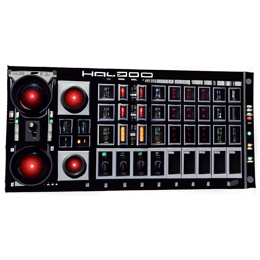 Hal 9000 Operational Panel Png 06252024 PNG
