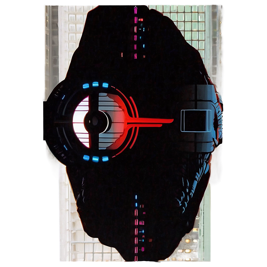 Hal 9000 Silhouette Png 06252024 PNG