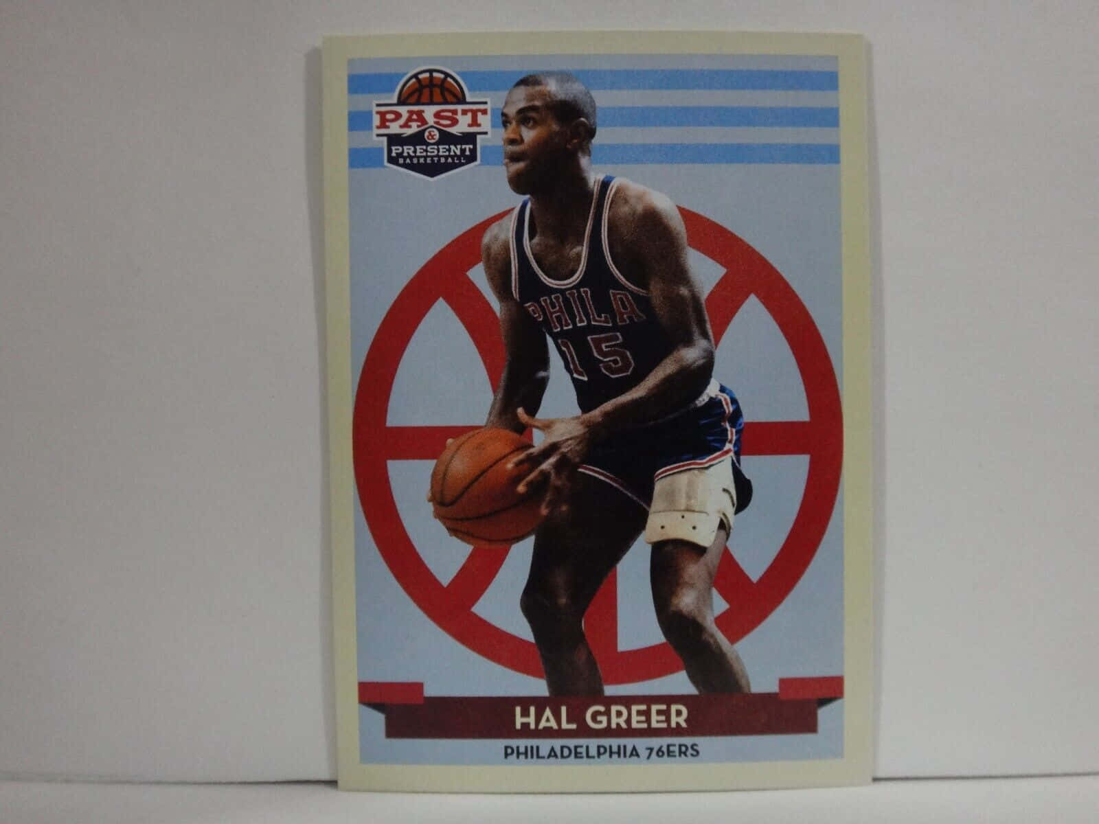 Hal Greer Past And Present Basketball Card Wallpaper