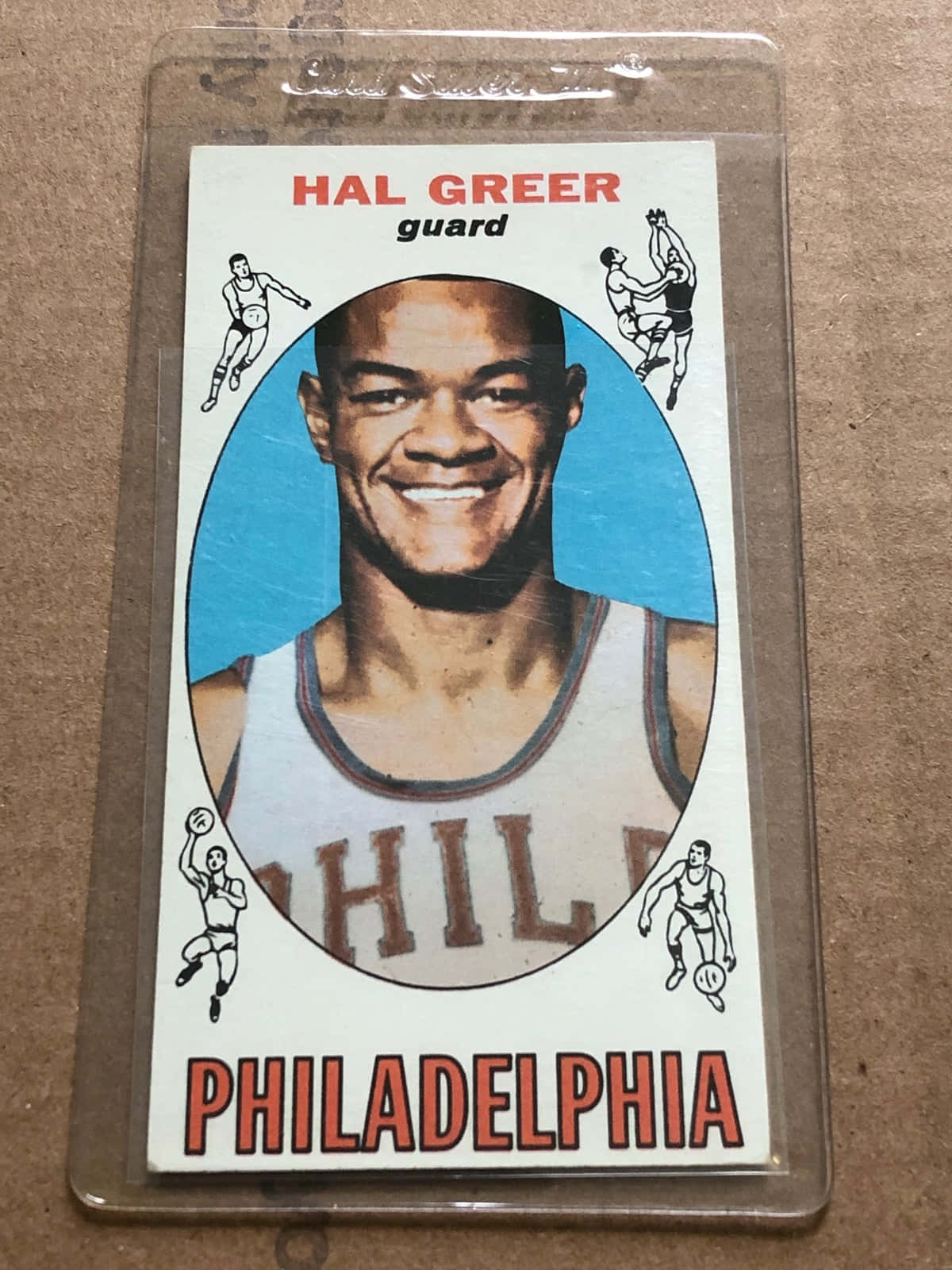 Hal Greer Retro Card Wallpaper