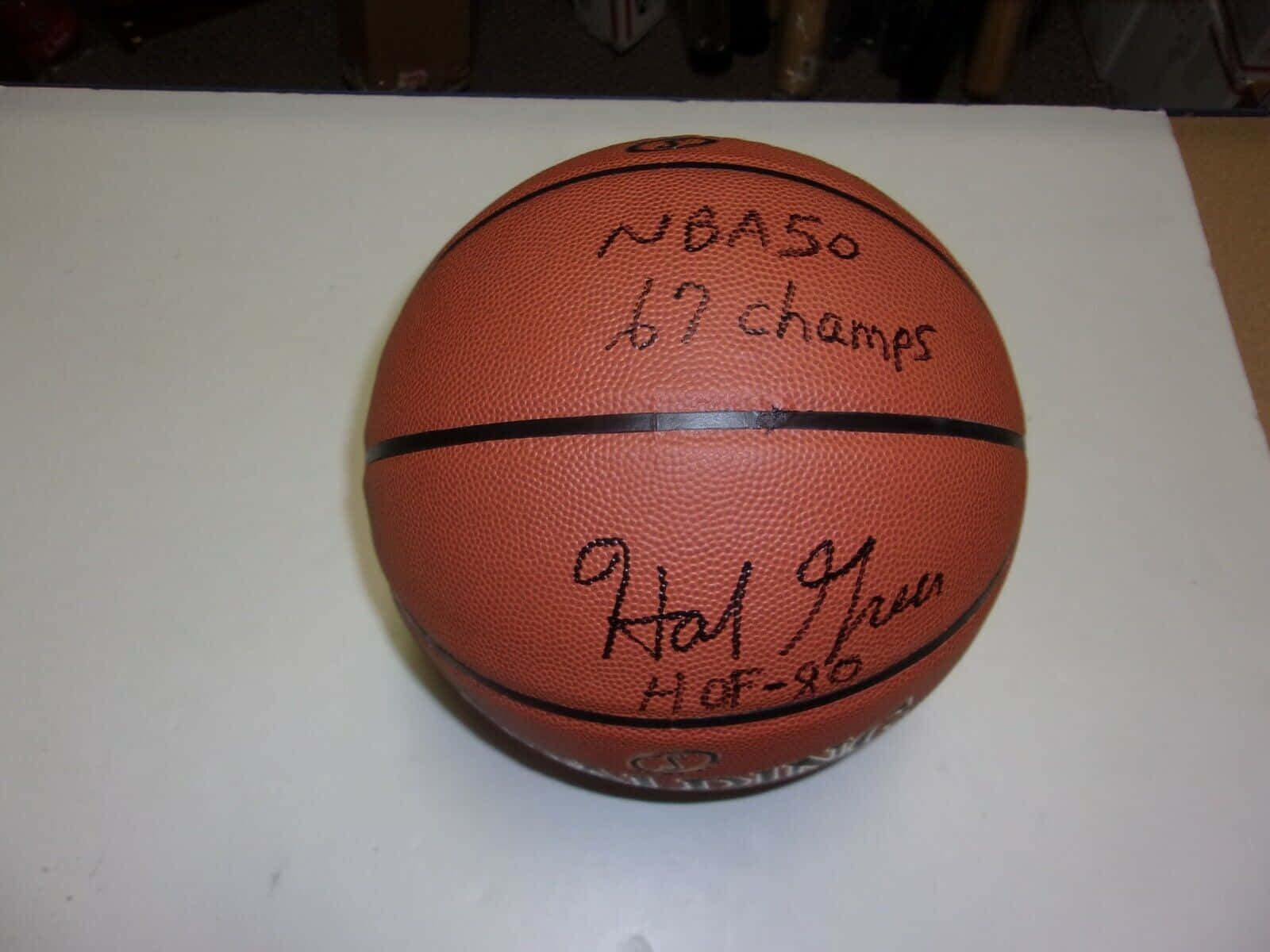 Hal Greer Signed Basketball Wallpaper