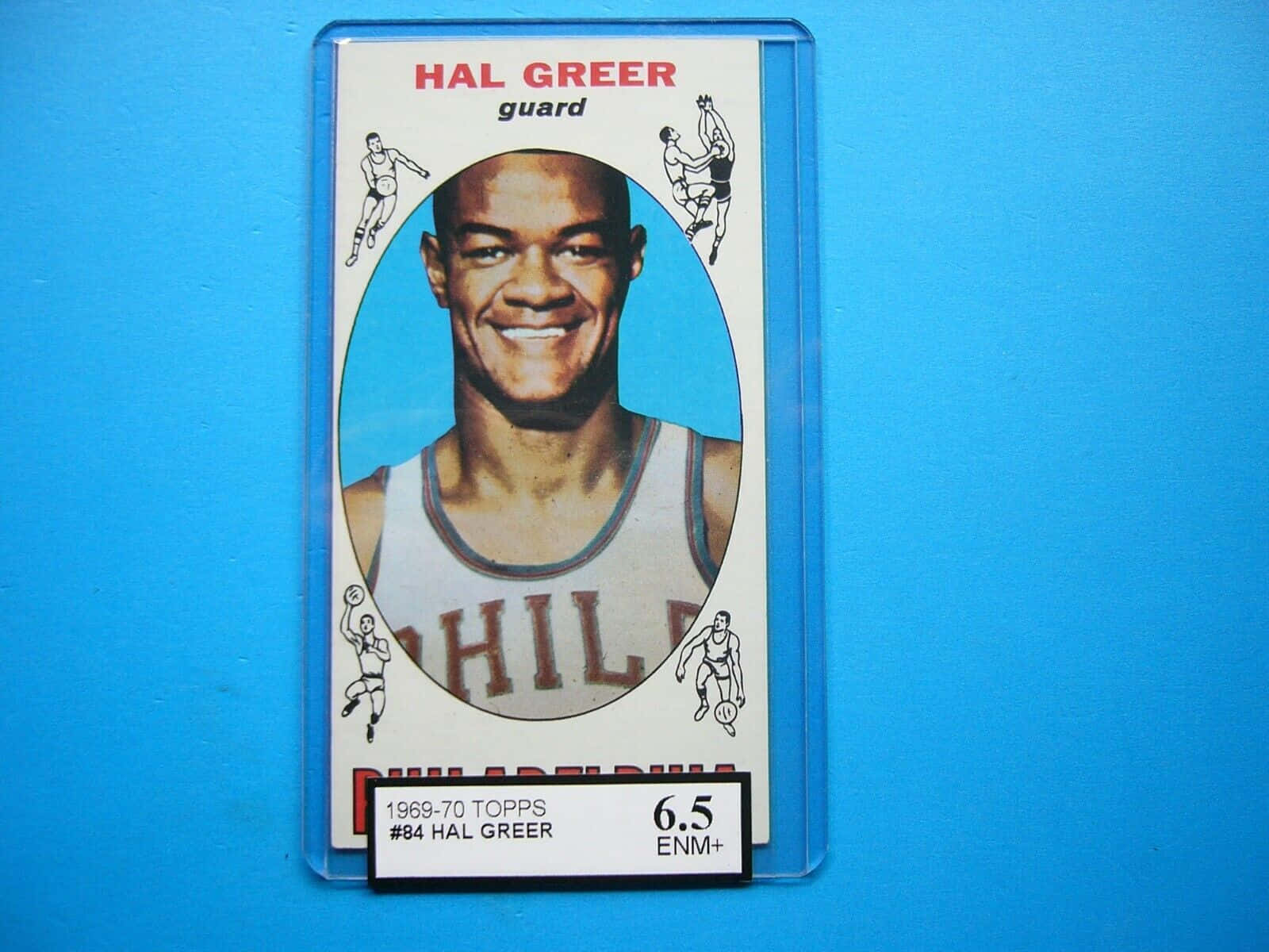 Hal Greer Vintage Graded Card Wallpaper