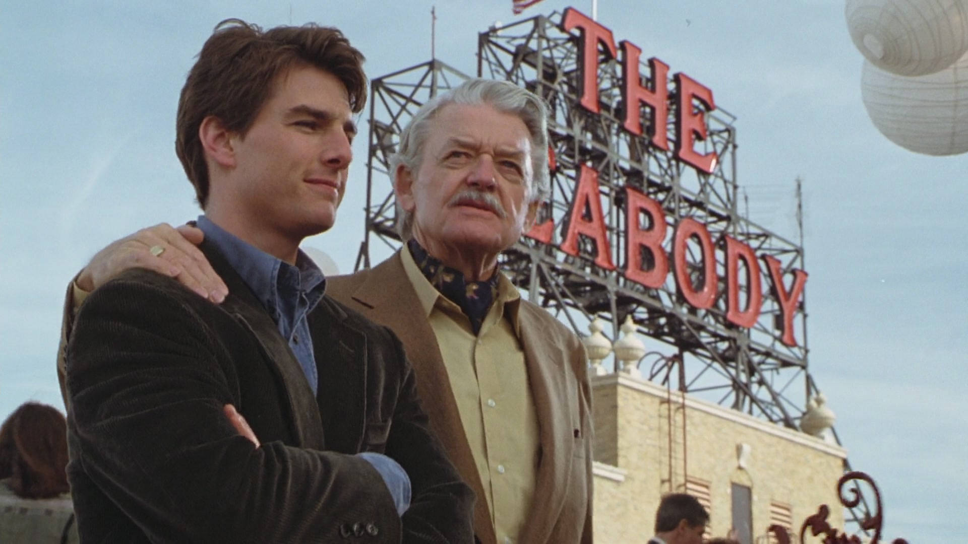 Hal Holbrook And Tom Cruise In The Firm Wallpaper