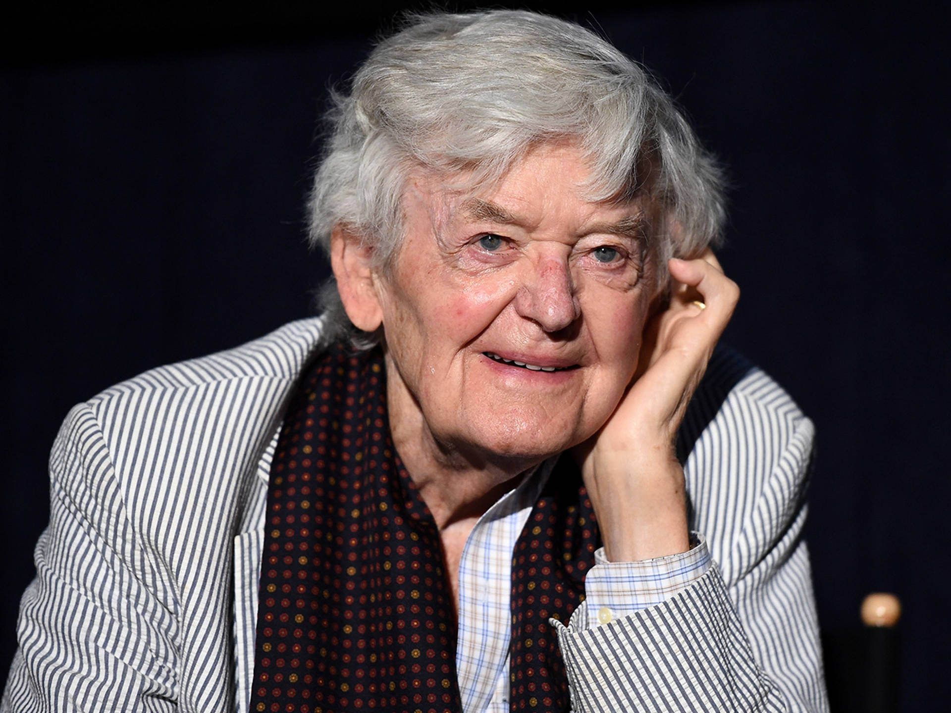 Hal Holbrook In A White Striped Coat Wallpaper