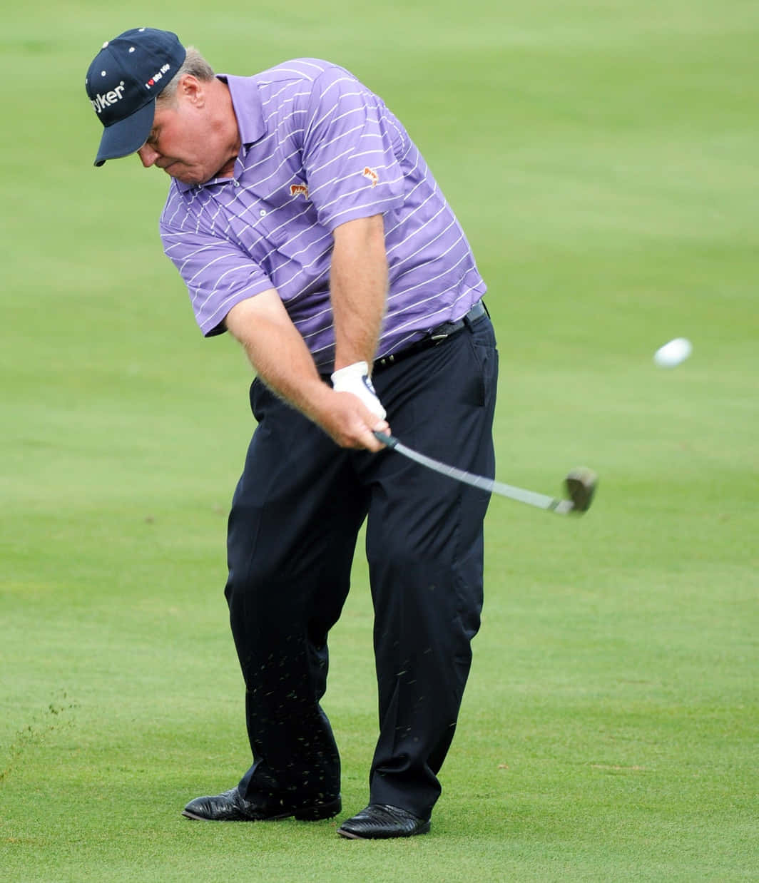 Hal Sutton Performing A Golf Swing Wallpaper