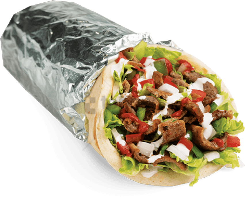 Download Halal Beef Gyro Wrap | Wallpapers.com